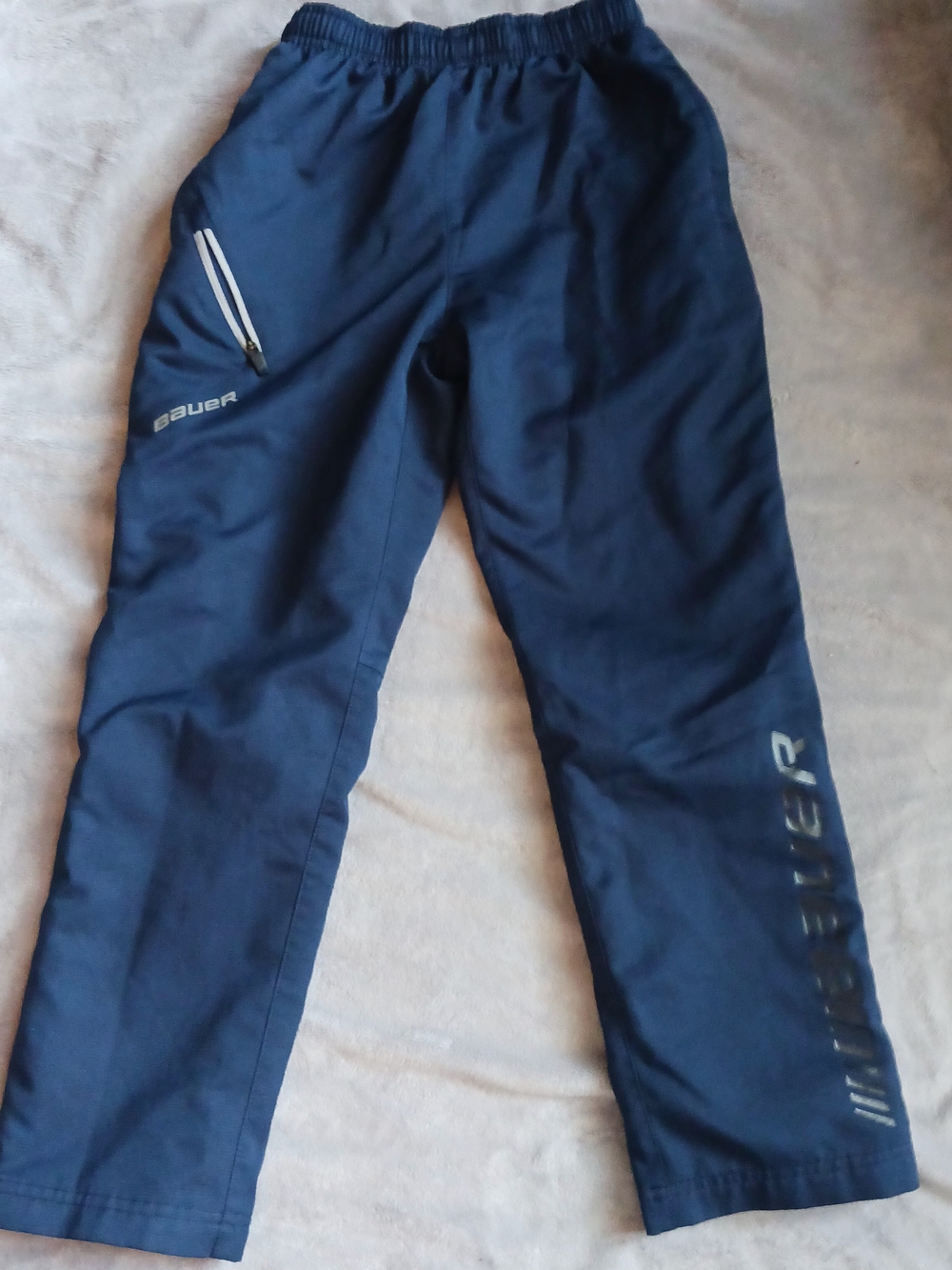 Bauer Navy Boy's Athletic Jogger Pants